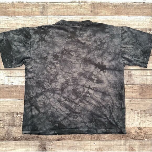 Vintage Rare 90s ACDC Back in Black Liquid Blue Band Tee | M - Picture 2 of 5